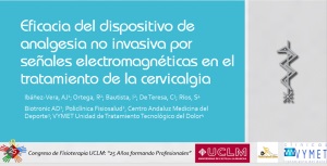 Eficacia del dispositivo de analgesia no invasiva por señales electromagnéticas physicalm ® en el tratamiento de la cervicalgia.